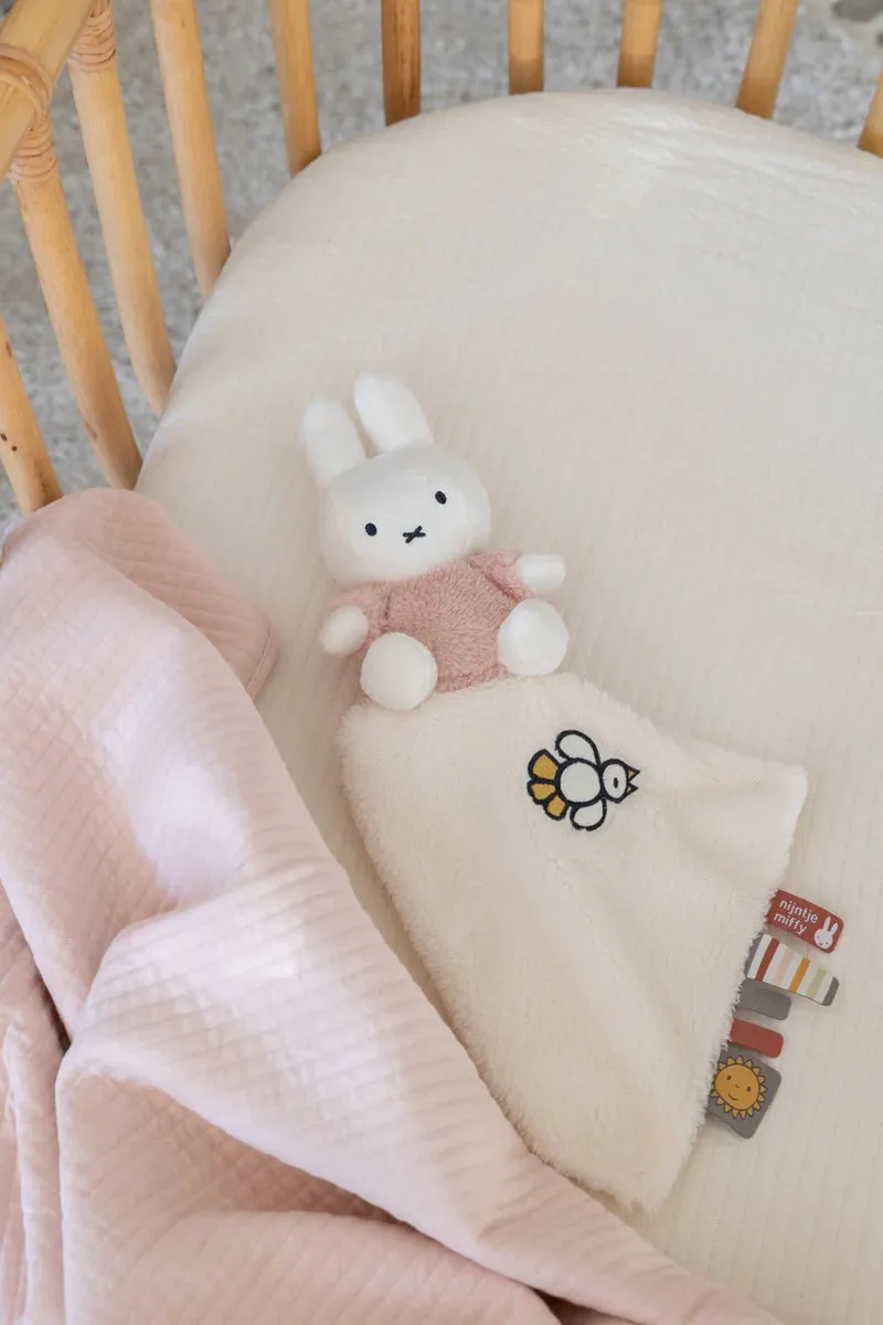 Miffy Cuddle Cloth Fluffy - Pink by Little Dutch